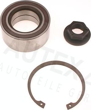 Autex 808849 - Подшипник ступицы колеса, комплект autospares.lv