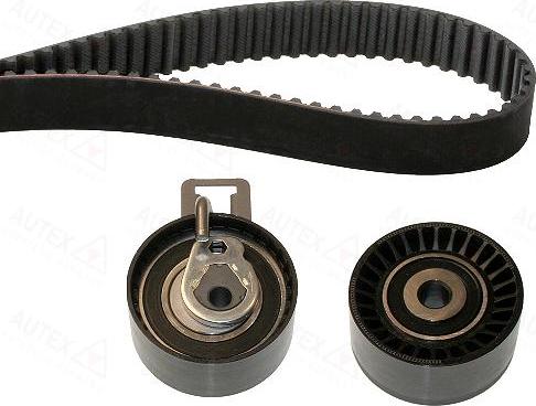 Autex 702762 - Комплект зубчатого ремня ГРМ autospares.lv