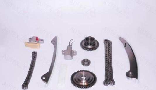 Autex 711440 - Комплект цепи привода распредвала autospares.lv