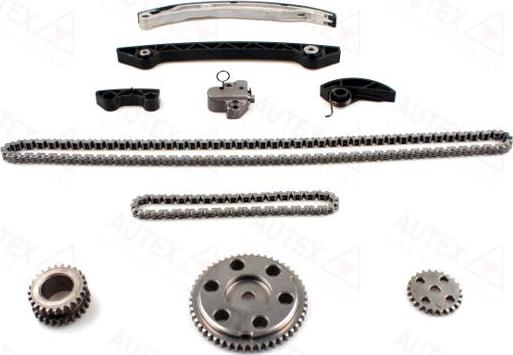 Autex 711461 - Комплект цепи привода распредвала autospares.lv