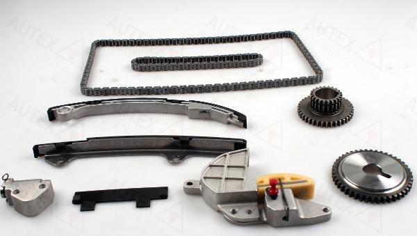 Autex 711401 - Комплект цепи привода распредвала autospares.lv