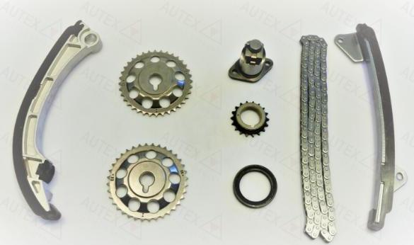 Autex 711481 - Комплект цепи привода распредвала autospares.lv