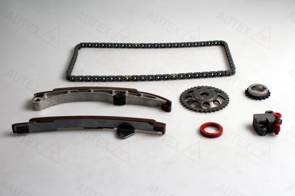 Autex 711041 - Комплект цепи привода распредвала autospares.lv