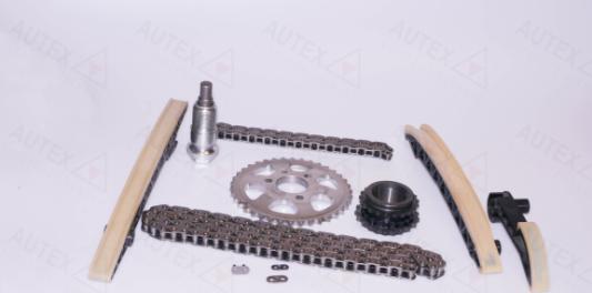 Autex 711055 - Комплект цепи привода распредвала autospares.lv