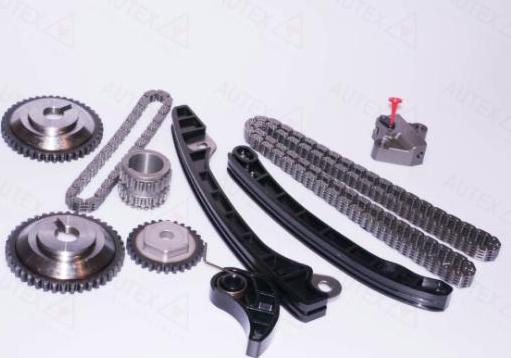 Autex 711051 - Комплект цепи привода распредвала autospares.lv