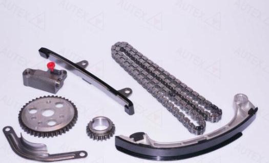 Autex 711035 - Комплект цепи привода распредвала autospares.lv