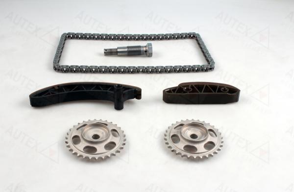 Autex 711301 - Комплект цепи привода распредвала autospares.lv