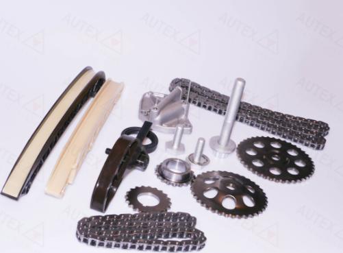 Autex 711385 - Комплект цепи привода распредвала autospares.lv