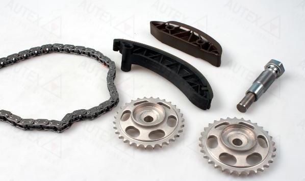 Autex 711268 - Комплект цепи привода распредвала autospares.lv