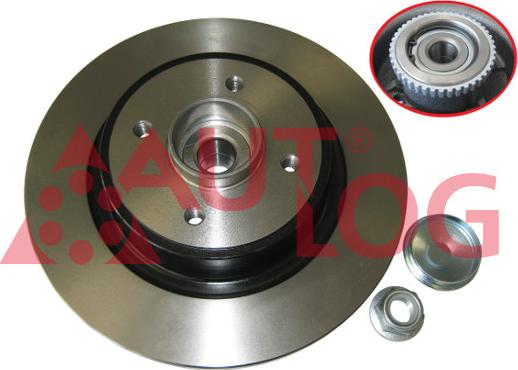 Autlog BS6016 - Тормозной диск autospares.lv
