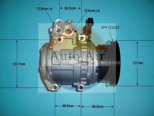 Auto Air Gloucester 14-9749 - Компрессор кондиционера autospares.lv