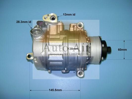 Auto Air Gloucester 14-9725 - Компрессор кондиционера autospares.lv