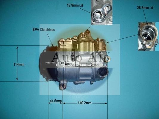 Auto Air Gloucester 14-5009 - Компрессор кондиционера autospares.lv