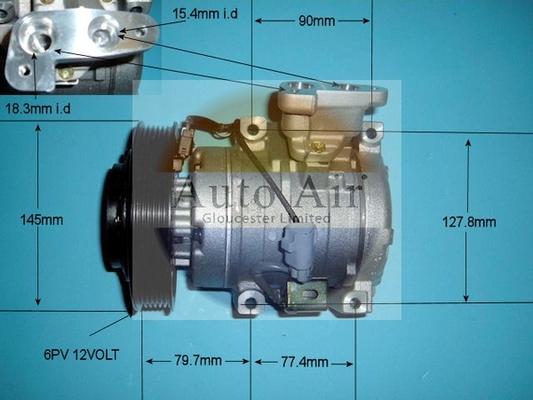 Auto Air Gloucester 14-5341 - Компрессор кондиционера autospares.lv