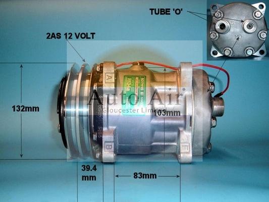 Auto Air Gloucester 14-5702 - Компрессор кондиционера autospares.lv