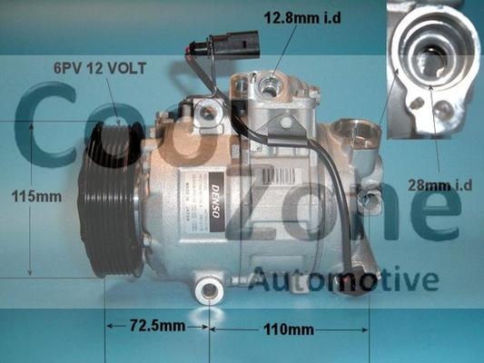 Auto Air Gloucester 14-6161 - Компрессор кондиционера autospares.lv