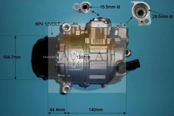 Auto Air Gloucester 14-0414 - Компрессор кондиционера autospares.lv