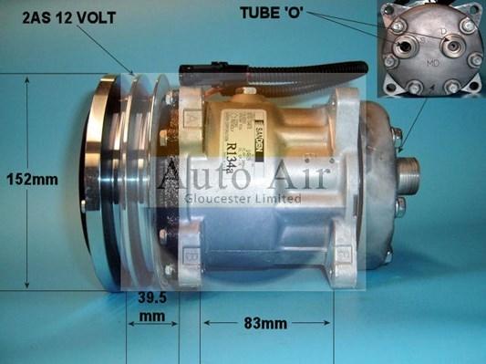 Auto Air Gloucester 14-0304 - Компрессор кондиционера autospares.lv