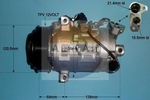 Auto Air Gloucester 14-1471 - Компрессор кондиционера autospares.lv