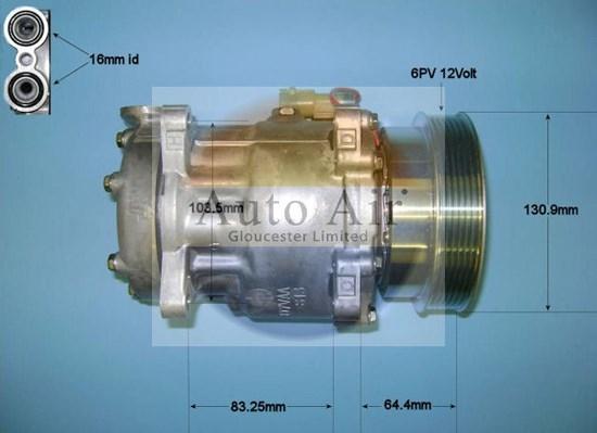 Auto Air Gloucester 14-3518 - Компрессор кондиционера autospares.lv