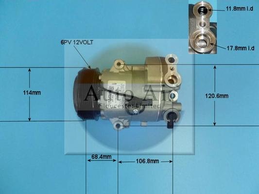 Auto Air Gloucester 14-7477 - Компрессор кондиционера autospares.lv