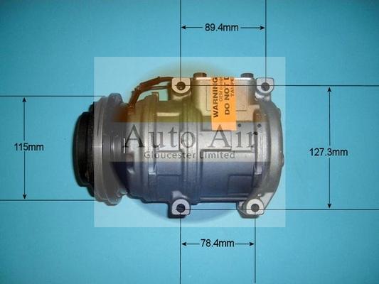 Auto Air Gloucester 14-7704R - Компрессор кондиционера autospares.lv