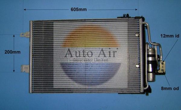 Auto Air Gloucester 16-6218 - Конденсатор кондиционера autospares.lv