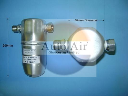 Auto Air Gloucester 31-1172 - Осушитель, кондиционер autospares.lv