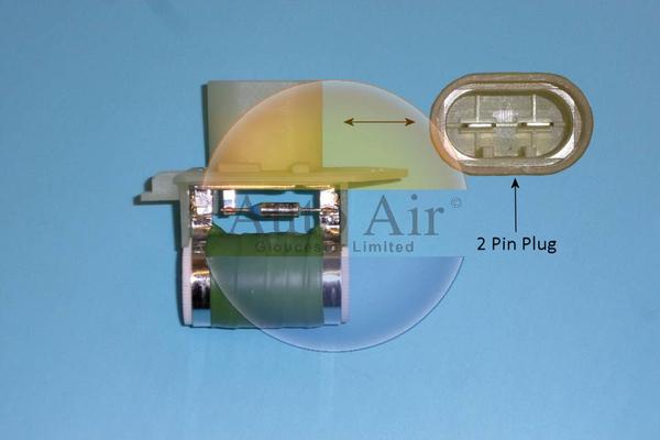 Auto Air Gloucester 20-0011 - Дополнительный резистор, вентилятор кондиционера autospares.lv