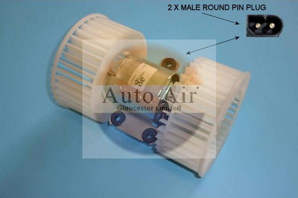 Auto Air Gloucester 21-0067 - Вентилятор салона autospares.lv