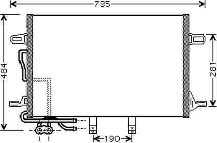 Autoclima 30311503CP - Конденсатор кондиционера autospares.lv