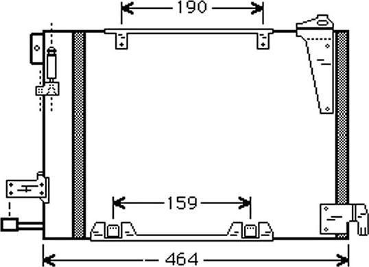 Autoclima 30311382CP - Конденсатор кондиционера autospares.lv