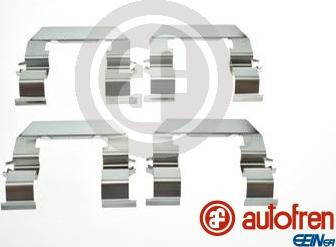 AUTOFREN SEINSA D42909A - Комплектующие для колодок дискового тормоза autospares.lv