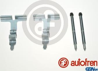 AUTOFREN SEINSA D42843A - Комплектующие для колодок дискового тормоза autospares.lv