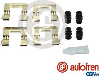 AUTOFREN SEINSA D42862A - Комплектующие для колодок дискового тормоза autospares.lv