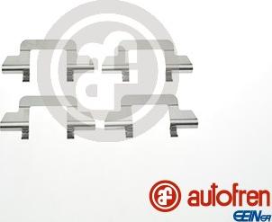 AUTOFREN SEINSA D42819A - Комплектующие для колодок дискового тормоза autospares.lv