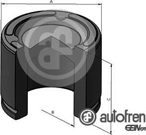 AUTOFREN SEINSA D025461 - Поршень, корпус скобы тормоза autospares.lv