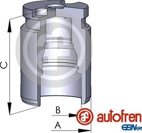 AUTOFREN SEINSA D025417 - Поршень, корпус скобы тормоза autospares.lv