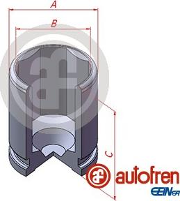 AUTOFREN SEINSA D025543 - Поршень, корпус скобы тормоза autospares.lv