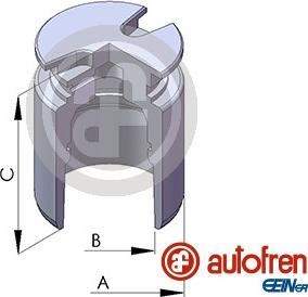 AUTOFREN SEINSA D02554 - Поршень, корпус скобы тормоза autospares.lv