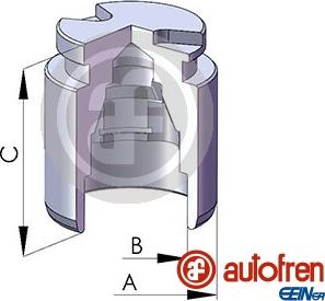 AUTOFREN SEINSA D025119 - Поршень, корпус скобы тормоза autospares.lv