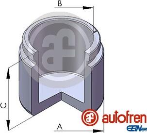 AUTOFREN SEINSA D025415 - Поршень, корпус скобы тормоза autospares.lv