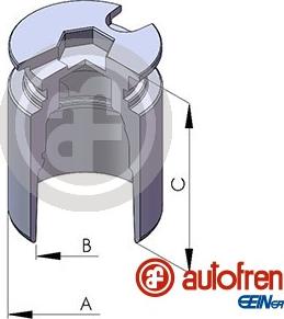 AUTOFREN SEINSA D025122 - Поршень, корпус скобы тормоза autospares.lv