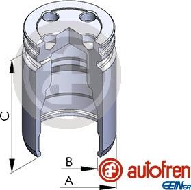 AUTOFREN SEINSA D025241 - Поршень, корпус скобы тормоза autospares.lv