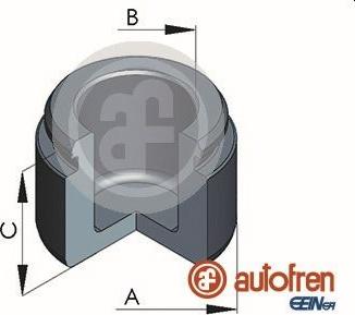 AUTOFREN SEINSA D025503 - Поршень, корпус скобы тормоза autospares.lv