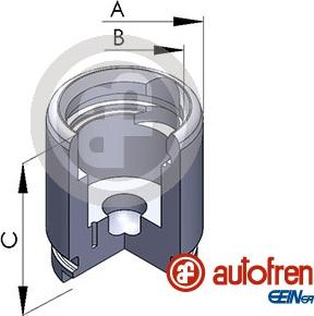 AUTOFREN SEINSA D025258 - Поршень, корпус скобы тормоза autospares.lv