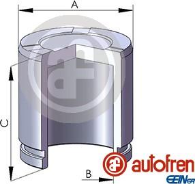 AUTOFREN SEINSA D025533 - Поршень, корпус скобы тормоза autospares.lv