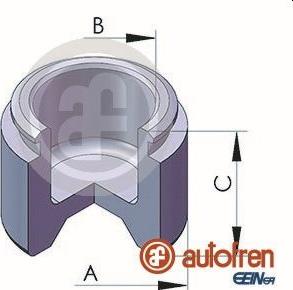 AUTOFREN SEINSA D02522 - Поршень, корпус скобы тормоза autospares.lv