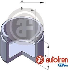 AUTOFREN SEINSA D0 2596 - Поршень, корпус скобы тормоза autospares.lv