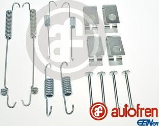 AUTOFREN SEINSA D31017A - Комплектующие, барабанный тормозной механизм autospares.lv